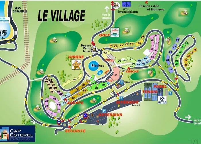 4 Personnes Cap Esterel Centre Du Village דירה